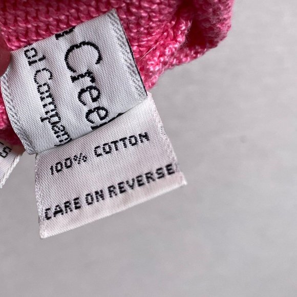 Vintage French Creek Pink Sweater Vest Knit Top, L - Picture 10 of 10